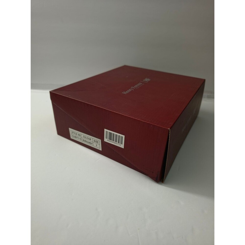 Women's Burgundy Chelsea Rain Boot with Decorative Buckle - Picture 7 of 7